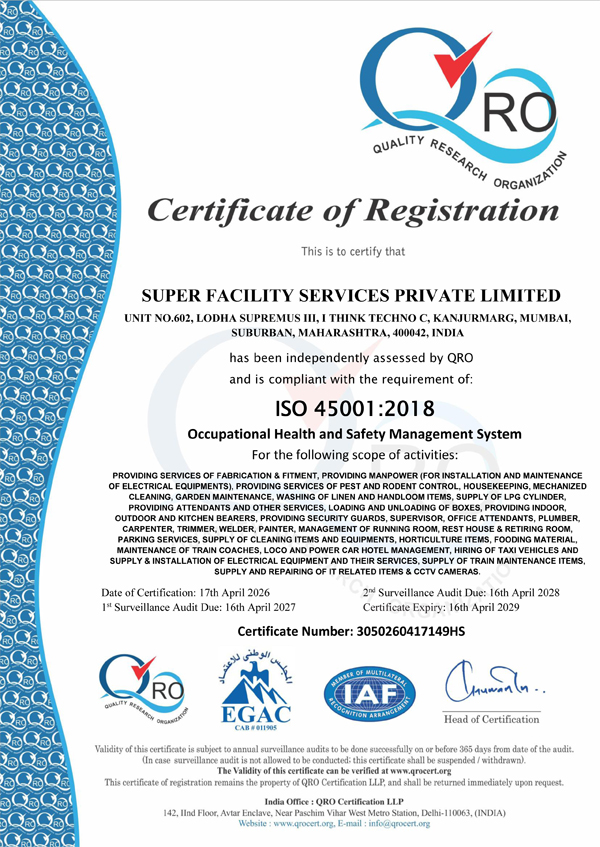 Super Facility Services Pvt. Ltd.